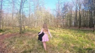 Pirang Maja Meer Wild Forest Fuck - Big Tits Squirting Orgasm