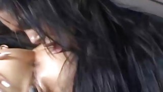 Pussy Dildo Kacau Sementara Ass Licked